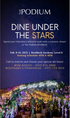 Dine Under The Star Easel